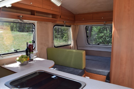 Wohnwagen Niewiadow N126N innen Wohnwagen Niewiadow N126N innen